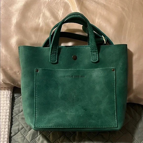 Portland Leather Reef mini snap crossbody - Picture 1 of 5